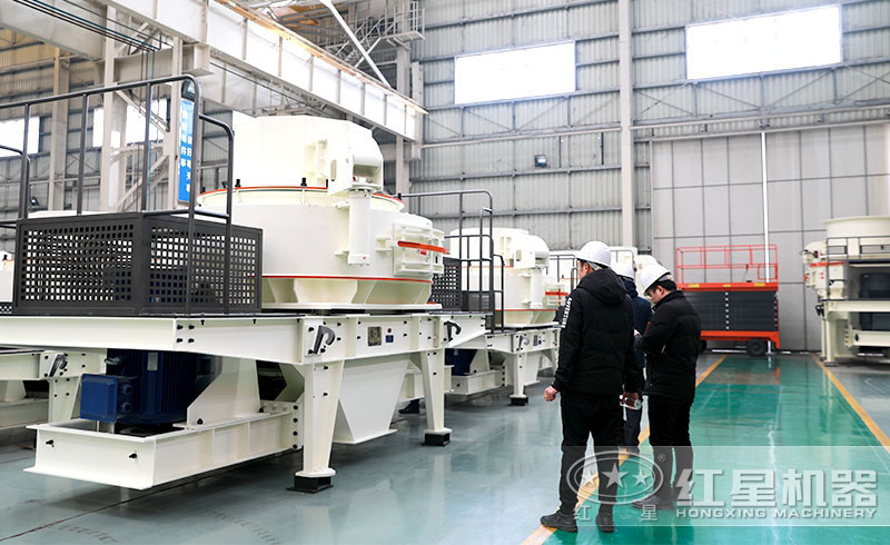 客户考察荔枝视频APP黄在线观看制砂设备